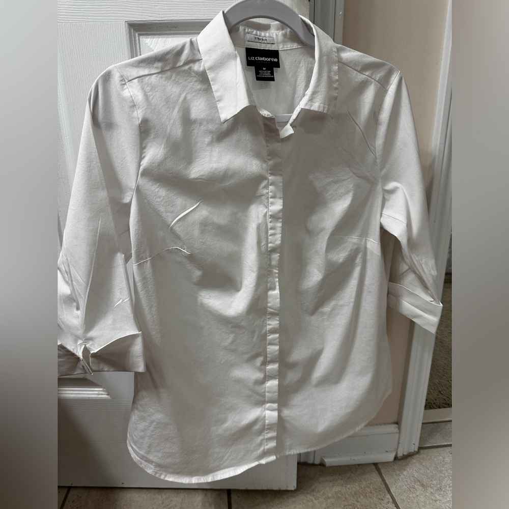 White Button Down Shirt